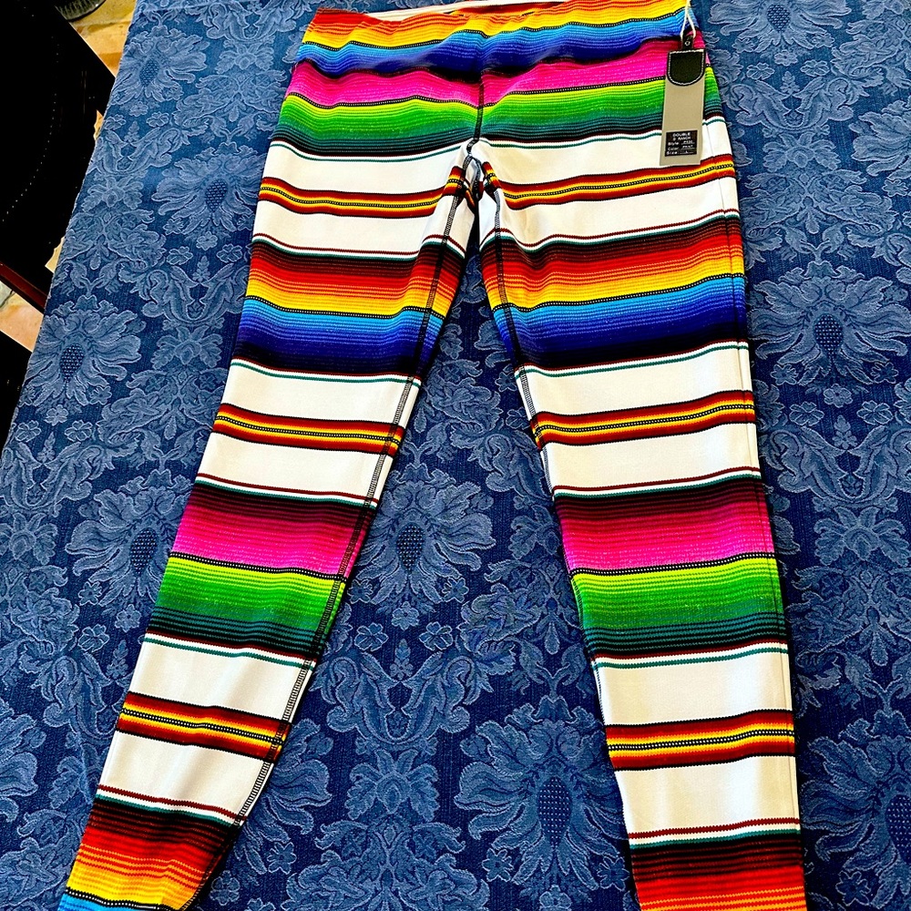 Double D Ranch Bonita Blanca Leggings size L